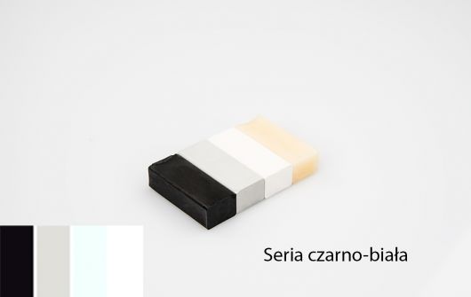 DREWMIX opakowanie uzupełniające wypełniacza do lakierowanych powierzchni drewnianych: Seria czarno-biała 