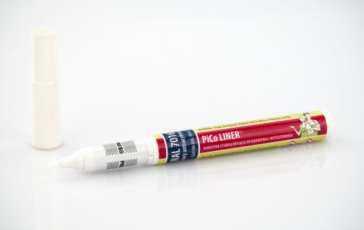 Korektor z farbą kryjącą PiCo LINER do barwienia i retuszowania uszkodzeń